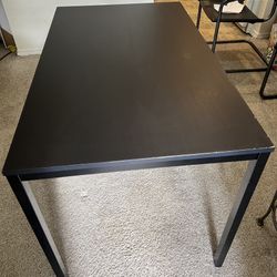 Black Multi Use Table