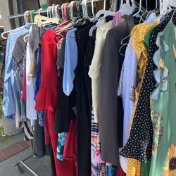 Women Clothes Dresses $10. each. Blouses $5  each 