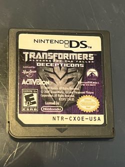 Transformers Revenge of the Fallen Decepticons Nintendo DS