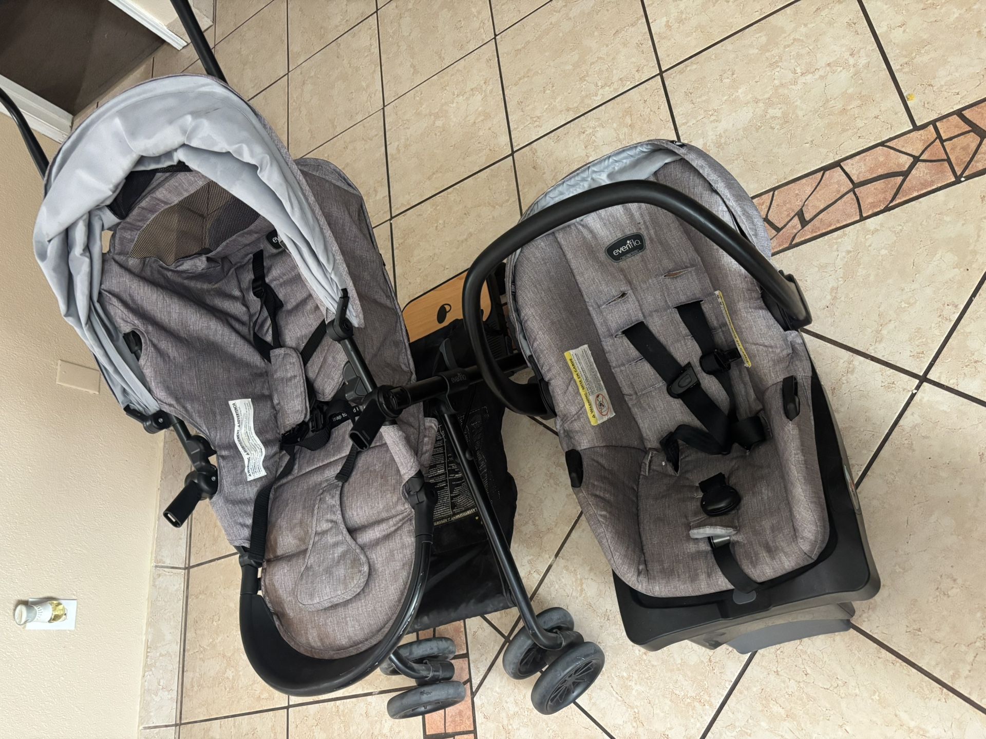 Evenflo Stroller And Car seat