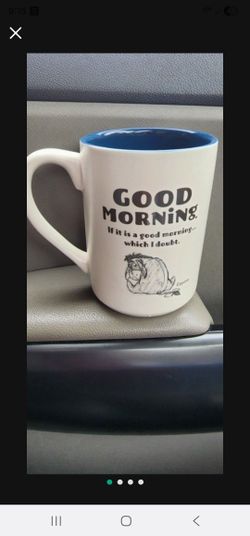 Disney Eeyore Coffee Mug 