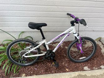 Nice purple and white specialized youth bike 20 inch wheels