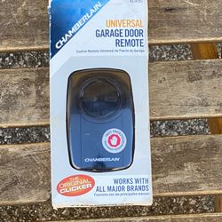 Garage door remote 