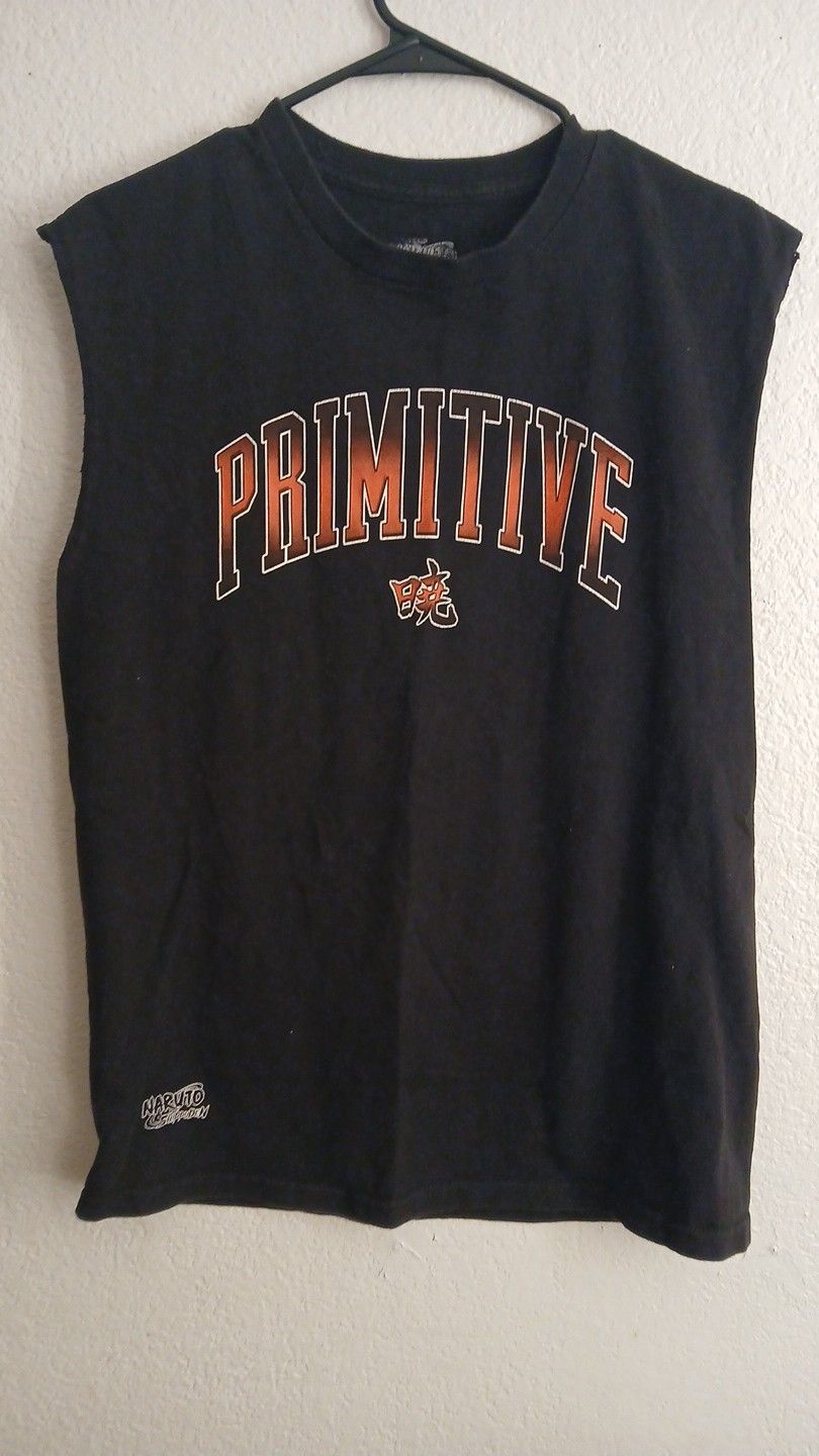 Primitive Skateboarding Shirt (Cut Sleeves)