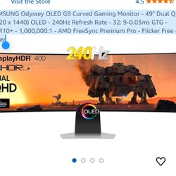 SAMSUNG Odyssey OLED G9 Curved Gaming