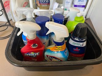 Lot of Household Cleaning Products