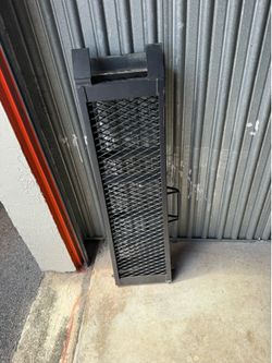 Folding motorcycle ramp 800 lb capacity $70