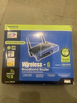 Linksys Wireless -G Broadband Router