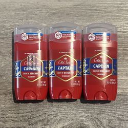 Old Spice Captain Deodorant $5 Each
