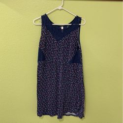 Blue/Pink/White Dress (size XXL)