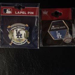Dodgers Lapel Pins New