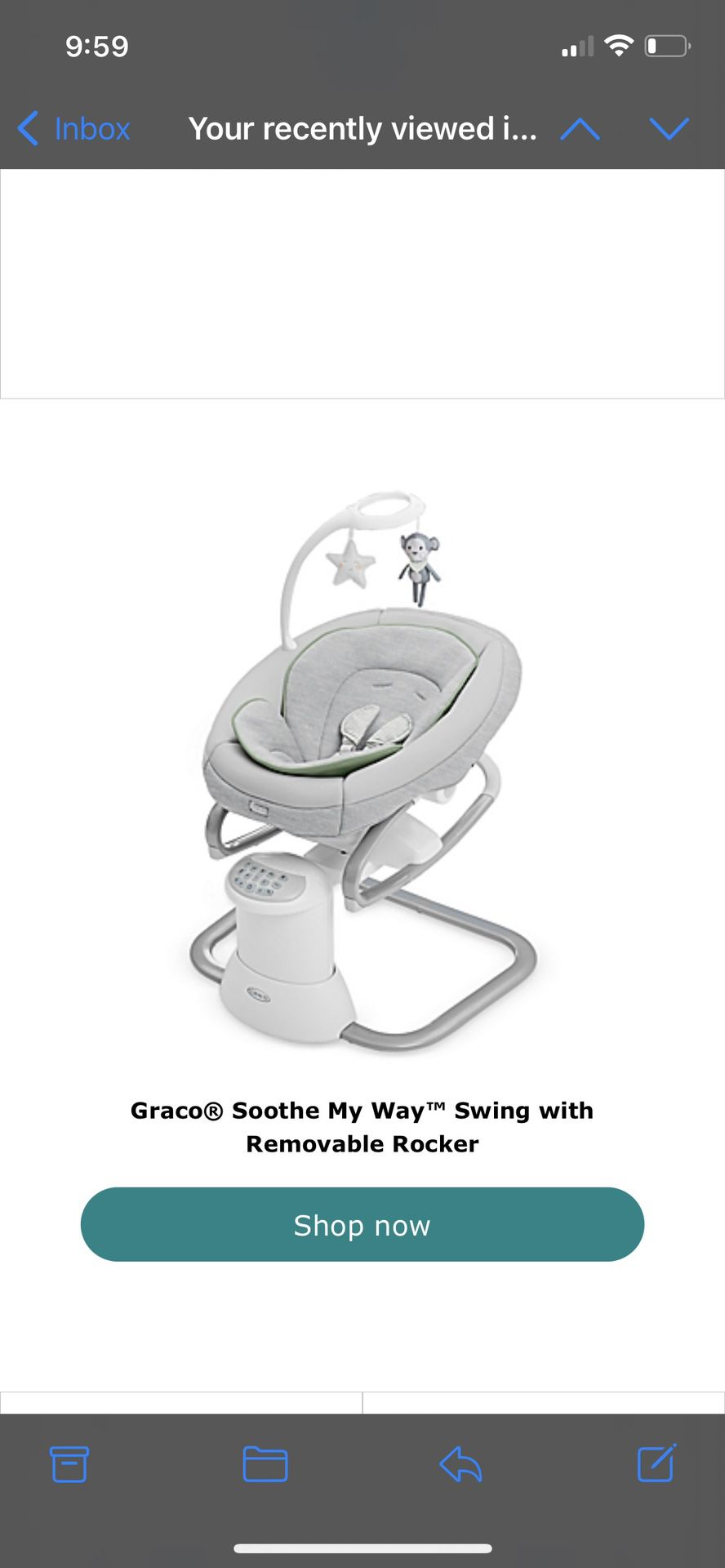 Graco Soothe Swing