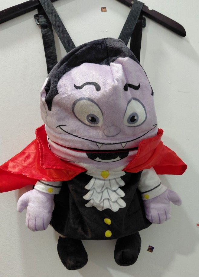 Dracula Trick Or Tread Halloween Candy Bag