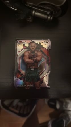 2025 Topps Finest UFC Conor McGregor #11/25 SSP Refractor – Rare
