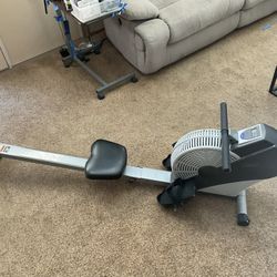 Stamina Air Rower Rowing Machine Cardio Fitness Exercise Great Workout 
