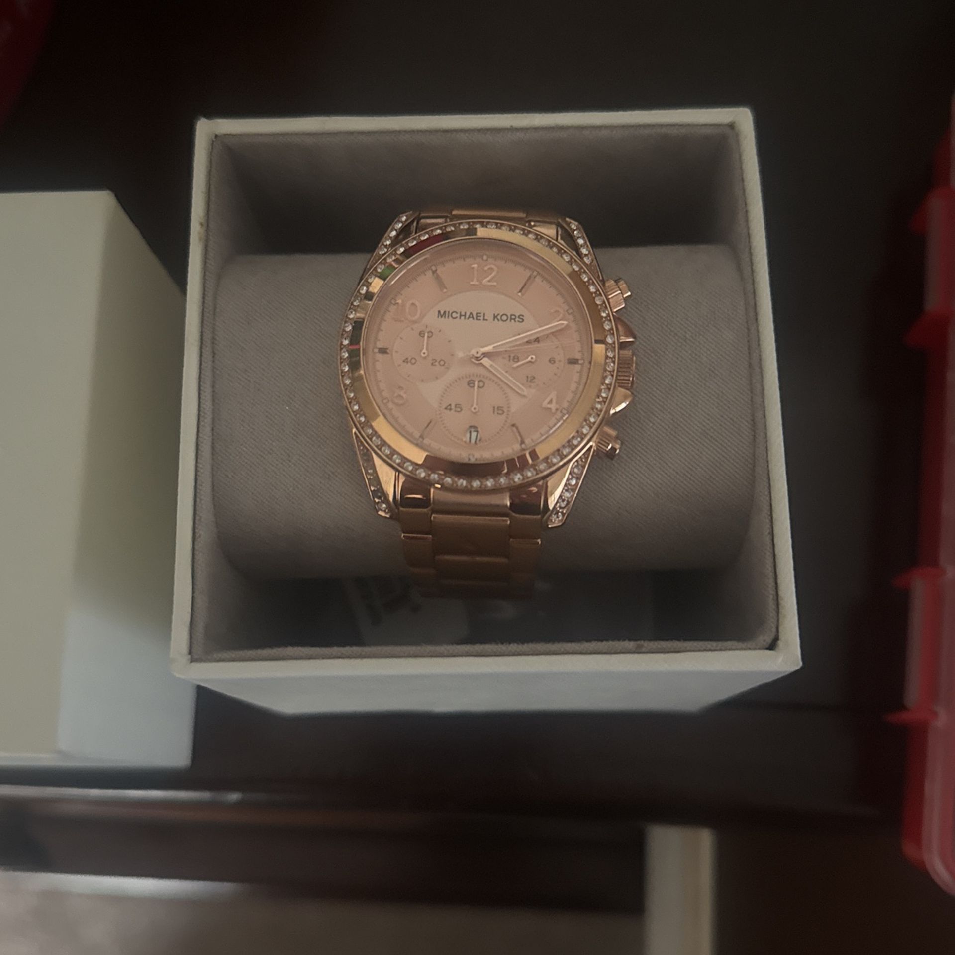 Michael Kors Ritz Women's Watch, Stainless Steel and Pavé Crystal Watch for Women