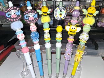 beaded pen