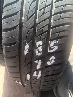 185 70 14 One Good Car Tire On 4 Bolt Lug Hole Wheel Rim 