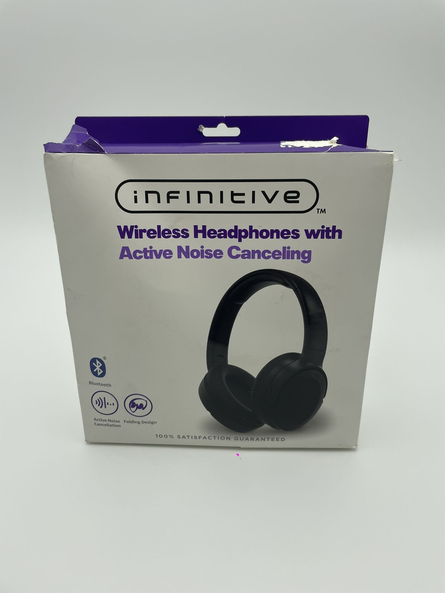 Infinitive Wireless Headphones - Active Noise Canceling - Bluetooth - NEW