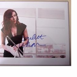 Autographs Scarlett Johansson In Iron Man W/COA 