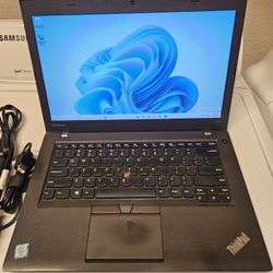 Lenovo ThinkPad T460 14 Inch Screen 16 GB Ram Memory 256 GB SSD 