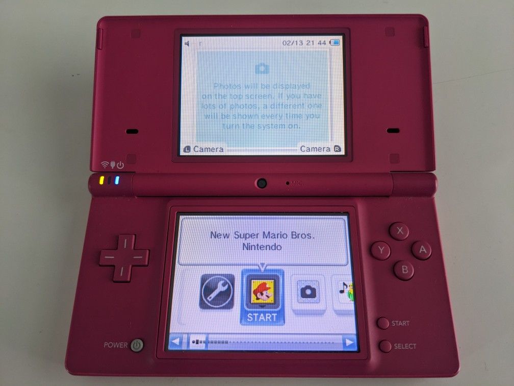 Nintendo DSi Pink Box With Games