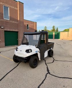 2018 Polaris GEM UTV Enclosed Cab, Powered Dump Bed, Heater