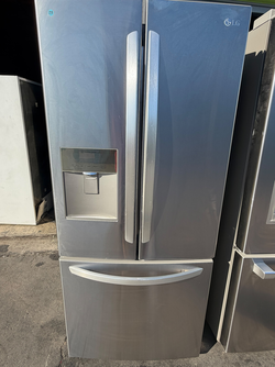 LG French Door Fridge – Stainless, Ice & Water, 36"
