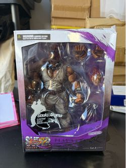 Square Enix Street Fighter Akuma (White) Play Arts Action Figure