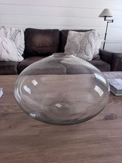 Pottery Barn Blown Glass Vase