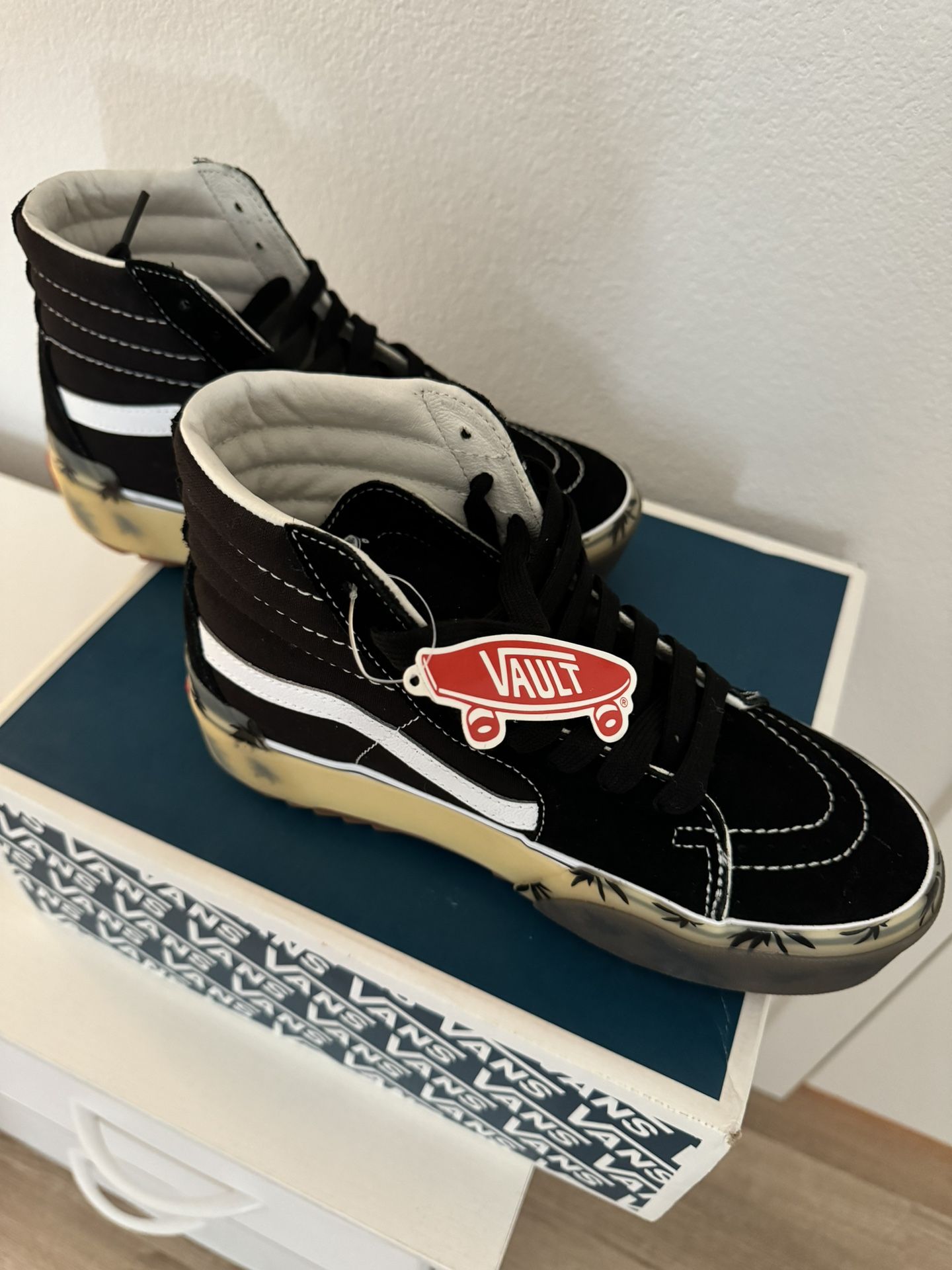 Vans Sk8-Hi Stacked LX ‘Palm Black’