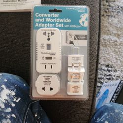 Convertir And Worldwide Adapter Set