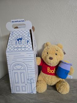 Brand New Build A Bear Talking Winnie the Pooh Deluxe Plush Hunny Gift Bundle
