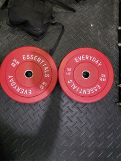 55 pound bumper weight plates