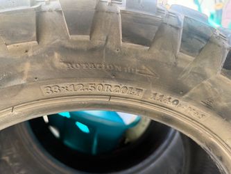 33x12.50R20LT Mud Terrain Tire