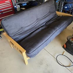Wood Futon With Mattress