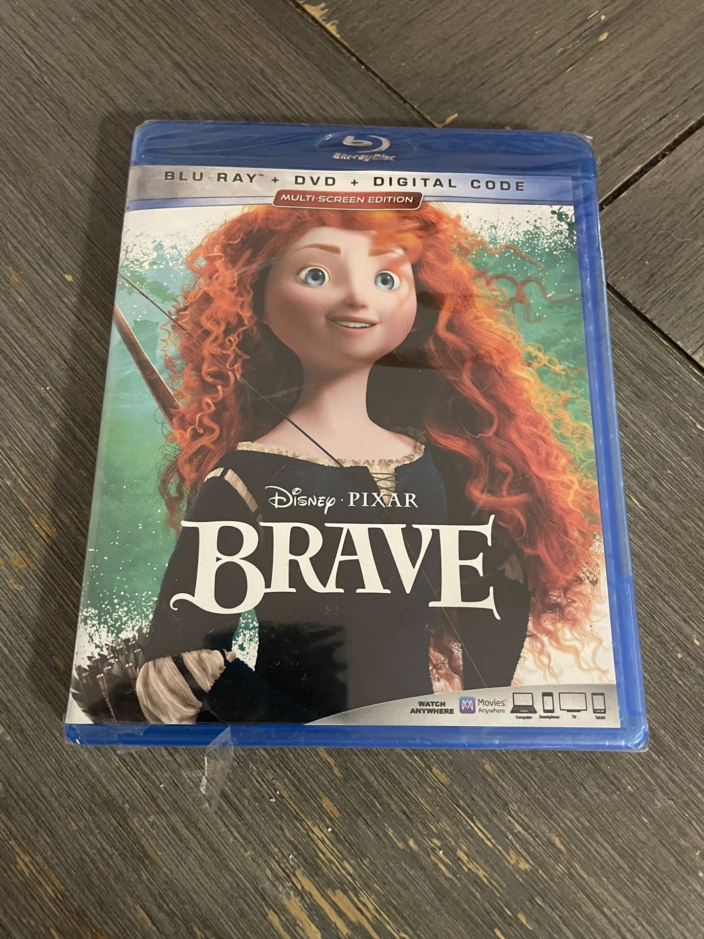NEW SEALED Disney Brave Multi-Screen Edition (Blu-ray + DVD + Digital)