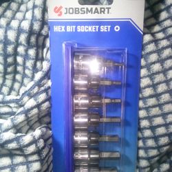 Hex bit socket set