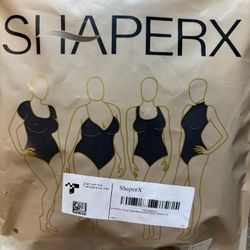 SHAPERX Women's Seamless Shapewear Bodysuit Tummy Control Body Shaper Waist Snatching Body Suit Small/medium