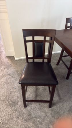 Counter Height Dining Table Set with 4 Chairs