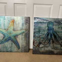 Home Decore,  Canvas Frames, Set Of Two
