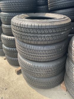 Set of four used 265/70R18 $300