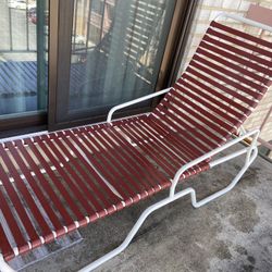 Tropitone Reclining Chaise Lounge Chair