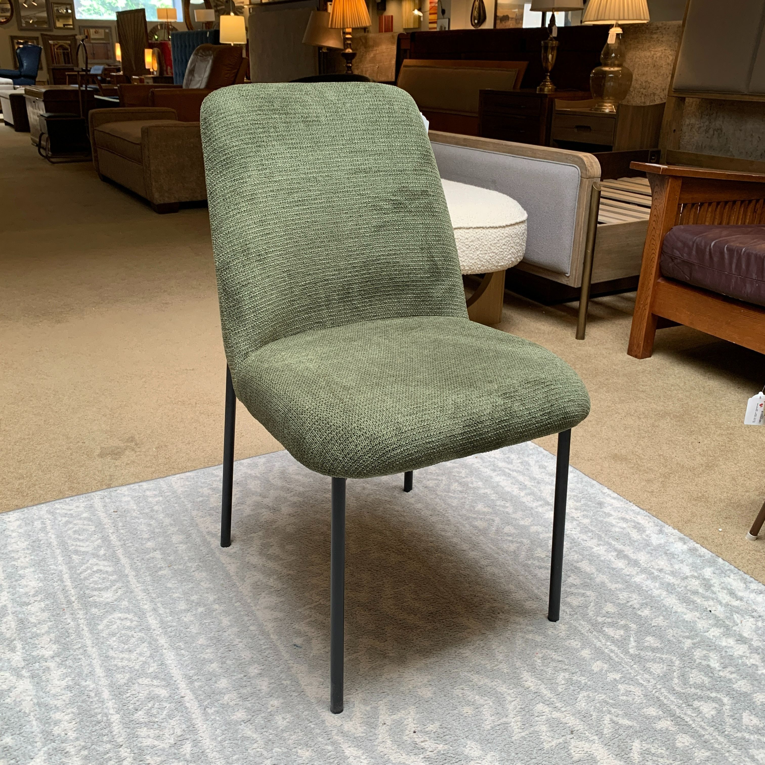 Lars Green Cushion Dining Chair