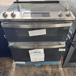 40% Off Brand New GE Slide In Double Oven