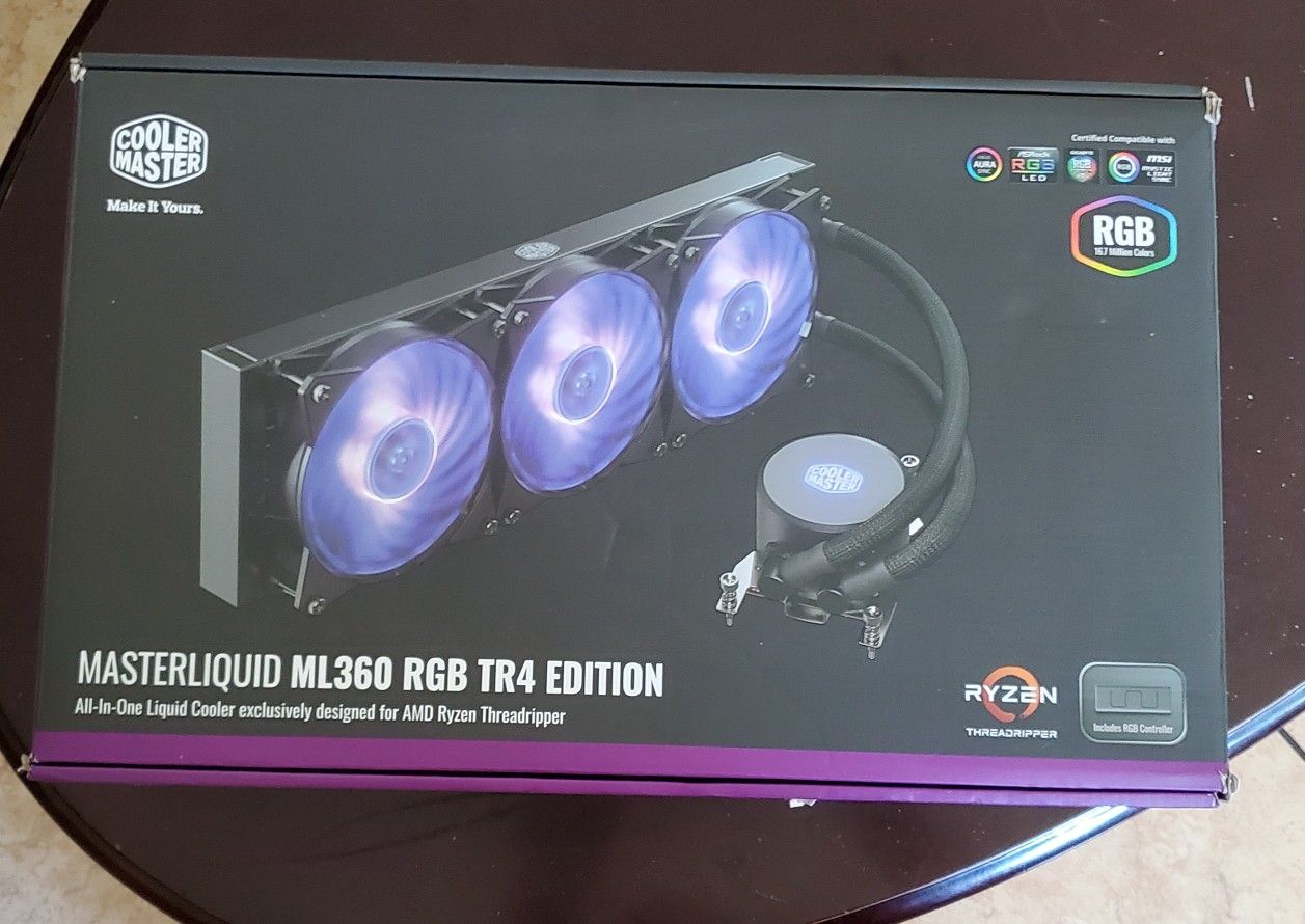 Cooler Master Masterliquid ML360 RGB TR4 Edition AIO CPU Cooler