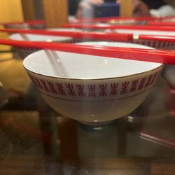 Vintage Chinese Ramen Bowls 