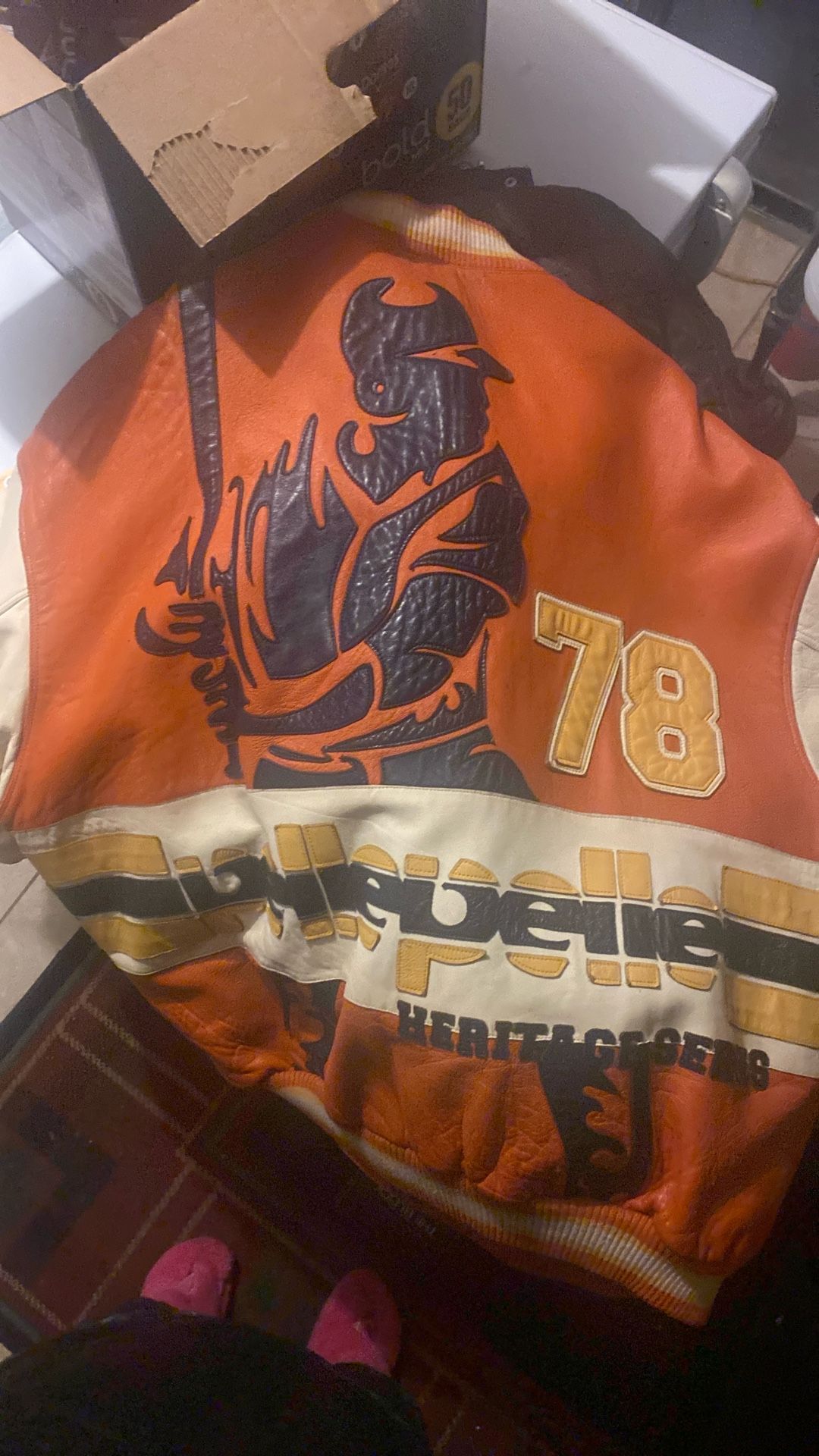 2XL-3XL Leather Men’s pellepelle Heritage 78 Jacket