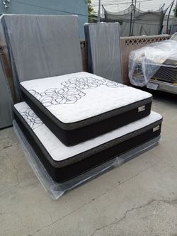 Queen Size Mattress Pillow Top New