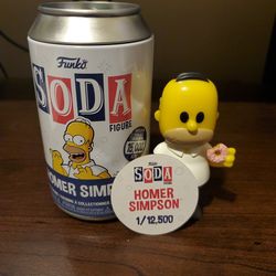 Homer Simpson Funko Soda (Opened Common)